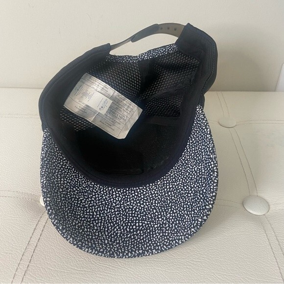 Lululemon Black White Speckled Design Baller Cap Adjustable Snapback Hat main image 6